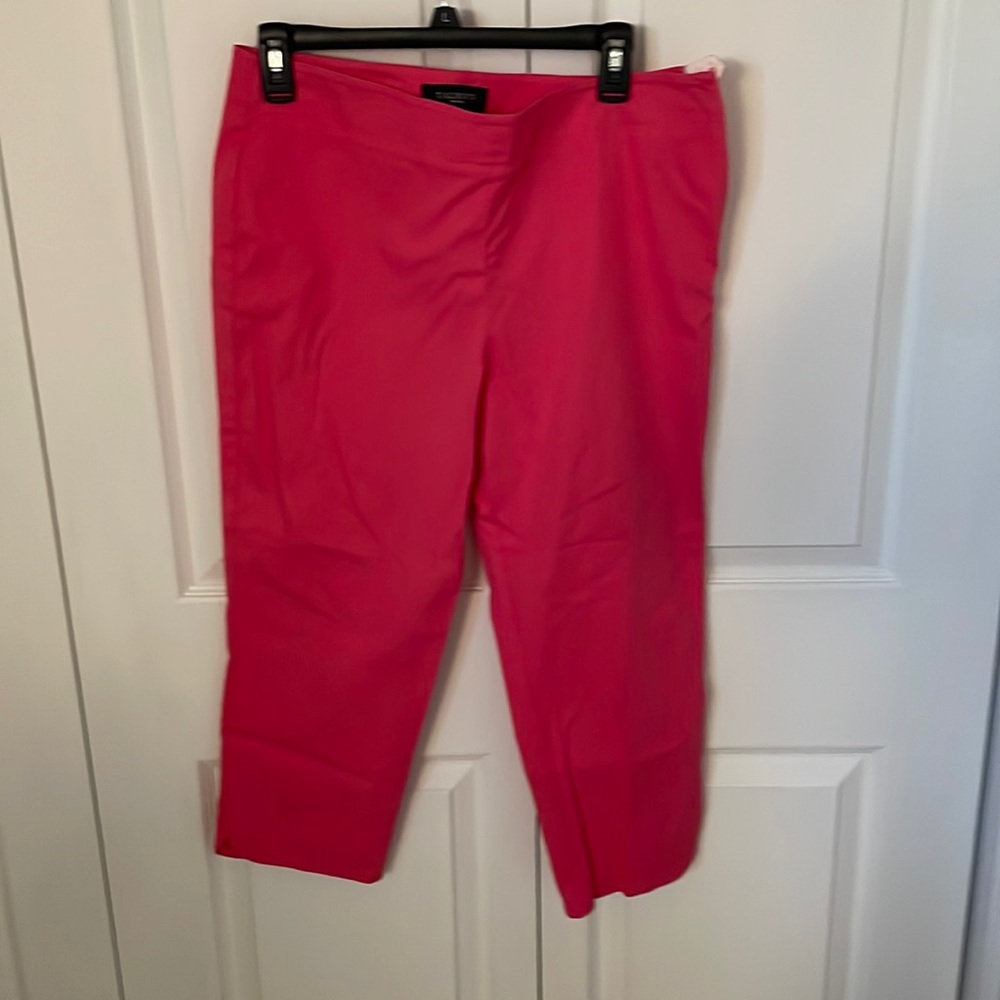Talbots pink 10p side button